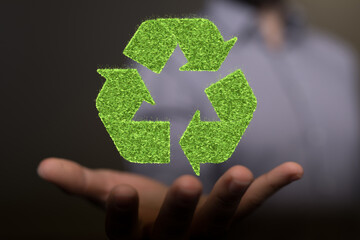 Recycled eco zero waste lifestyle. Ecological design Recycle