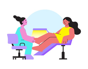 Pedicure From Specialist Composition