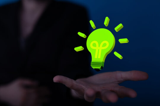 creative bulb sign, corporate social responsibility