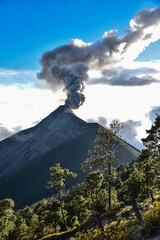 volcan el fuego Guatemala