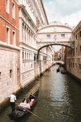 Most zakochanych Wenecja  - obrazy, fototapety, plakaty