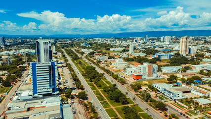 Naklejka premium Cidade de Palmas