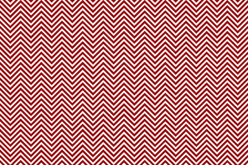 赤と白のジグザグ模様