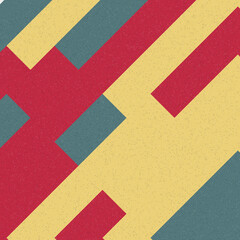 Abstract Geometric Pattern generative computational art illustration