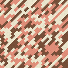 Abstract Geometric Pattern generative computational art illustration