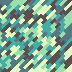 Abstract Geometric Pattern generative computational art illustration