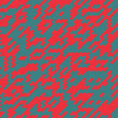 Abstract Geometric Pattern generative computational art illustration