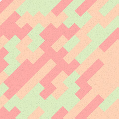 Abstract Geometric Pattern generative computational art illustration