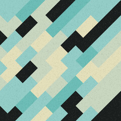 Abstract Geometric Pattern generative computational art illustration