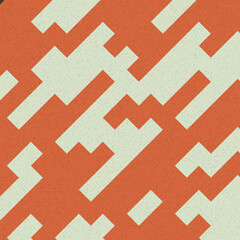 Abstract Geometric Pattern generative computational art illustration