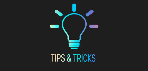 Tips & Tricks hologram icon