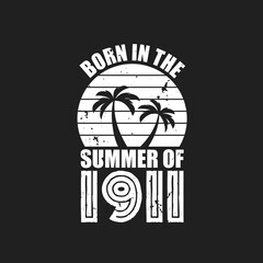 Vintage 1911 summer birthday, Born in the summer of 1911