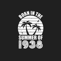 Vintage 1938 summer birthday, Born in the summer of 1938