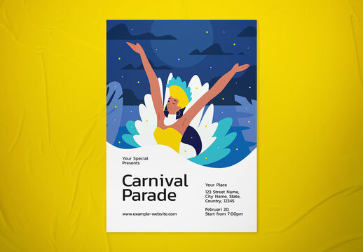 Carnival Flyer Layout