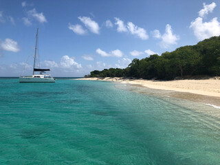 Sailboat on the beach