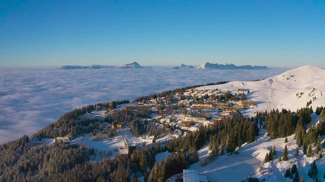 Mer de nuages &agrave; Chamrousse