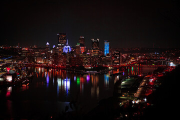 Pittsburgh Skyline at night 