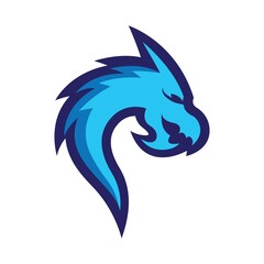 Dragon logo images illustration