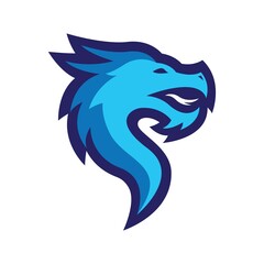 Dragon logo images illustration