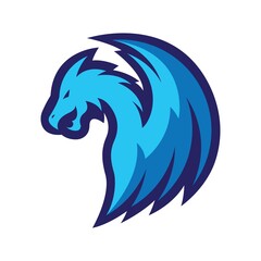 Dragon logo images illustration