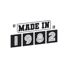 1982 birthday celebration, Made in 1982