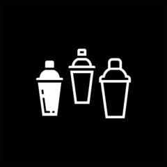  logo design collection of drinking bottles , logo bottle line , bottle logo design element Vector Image , bottle logo icon 