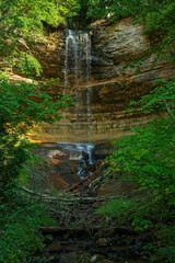 Munising Falls near Munising on the Upper Peninsula of Michigan