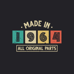 Made in 1964 All Original Parts
