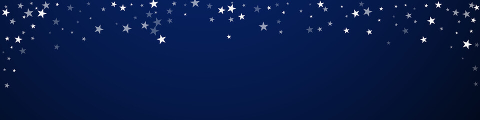 Random falling stars Christmas background. Subtle