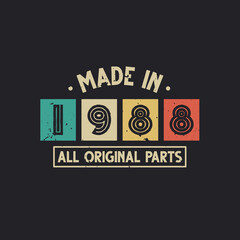 Made in 1988 All Original Parts