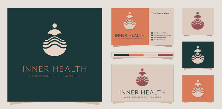 Earth Tones Brand Mock Up Business Logo