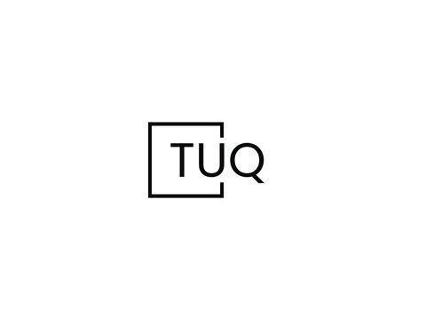 TUQ letter initial logo design vector illustration