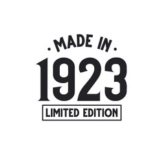 Made in 1923 Limited Edition