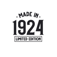 Made in 1924 Limited Edition