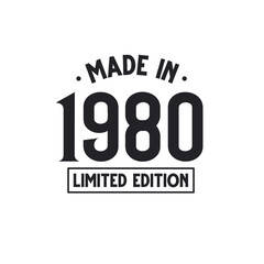 Made in 1981 Limited Edition