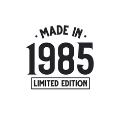 Made in 1986 Limited Edition