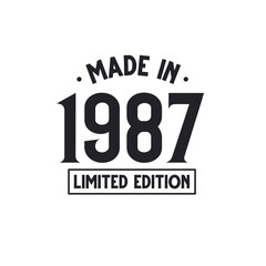 Made in 1988 Limited Edition