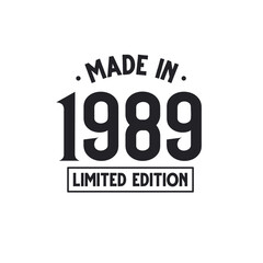 Made in 1990 Limited Edition
