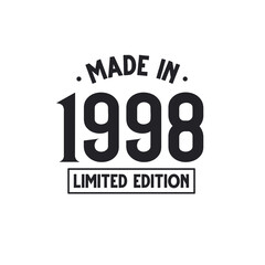 Made in 1998 Limited Edition