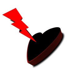 red heart with arrow