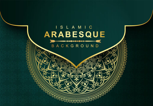 Luxury abstract mandala background design