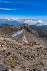 Panoramic view of Volcano Nevado de Toluca