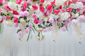 flower background, colorful background, fresh rose, backdrop wedding, bunch of flower