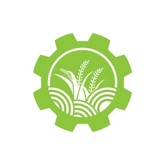 Agriculture logo template