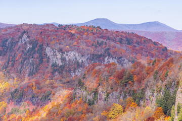 lake and mountains