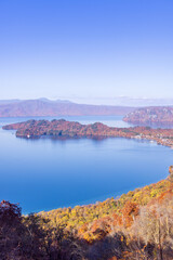 lake and mountains