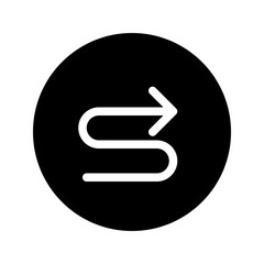 arrow sign icon