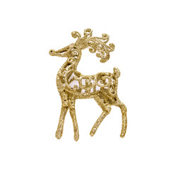  Christmas reindeer on white background