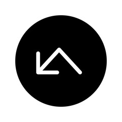 arrow sign icon