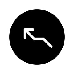 arrow sign icon